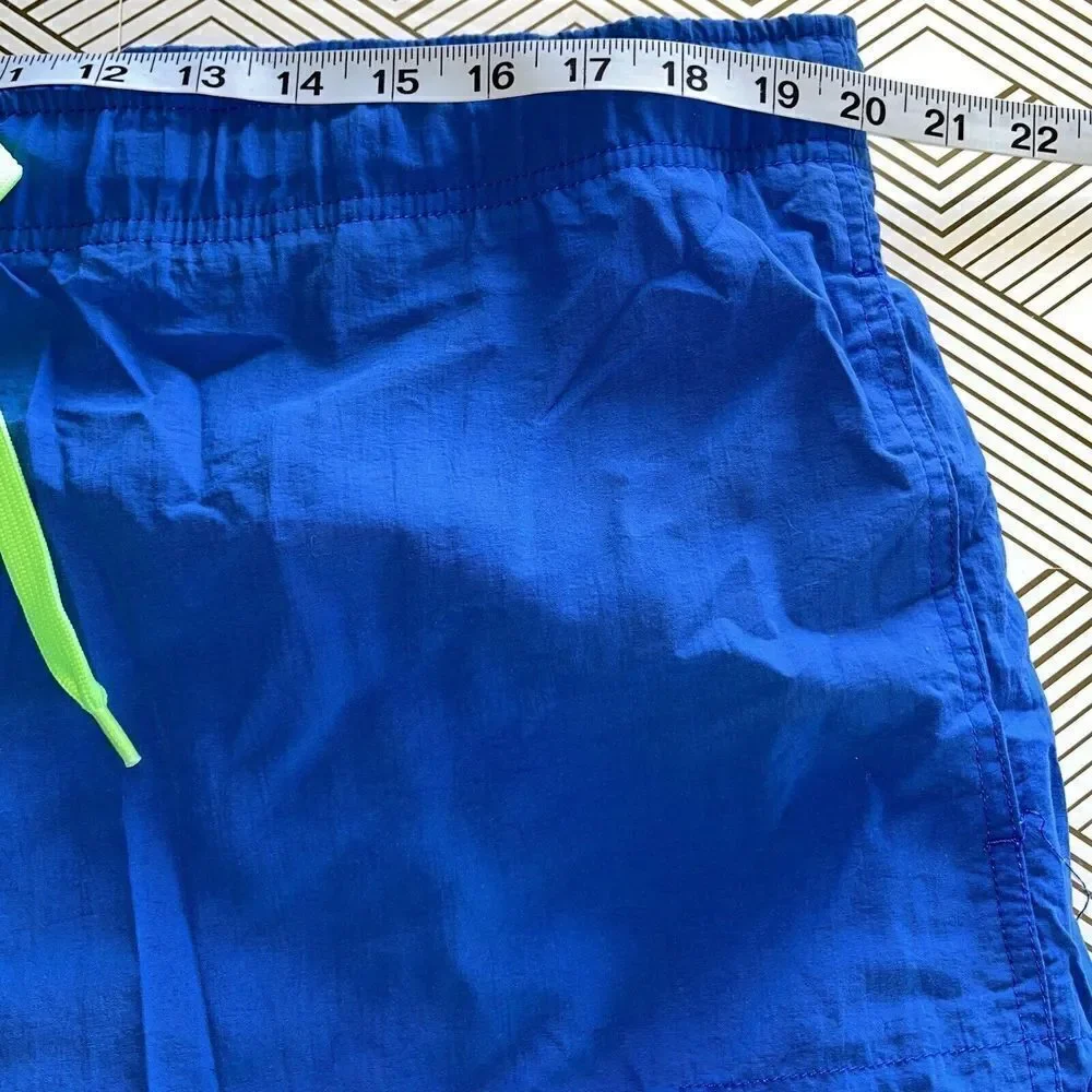 Polo By Ralph Lauren Swim‎ Trunks Shorts Mens Sz L Royal Blue Cargo Pocket Lined